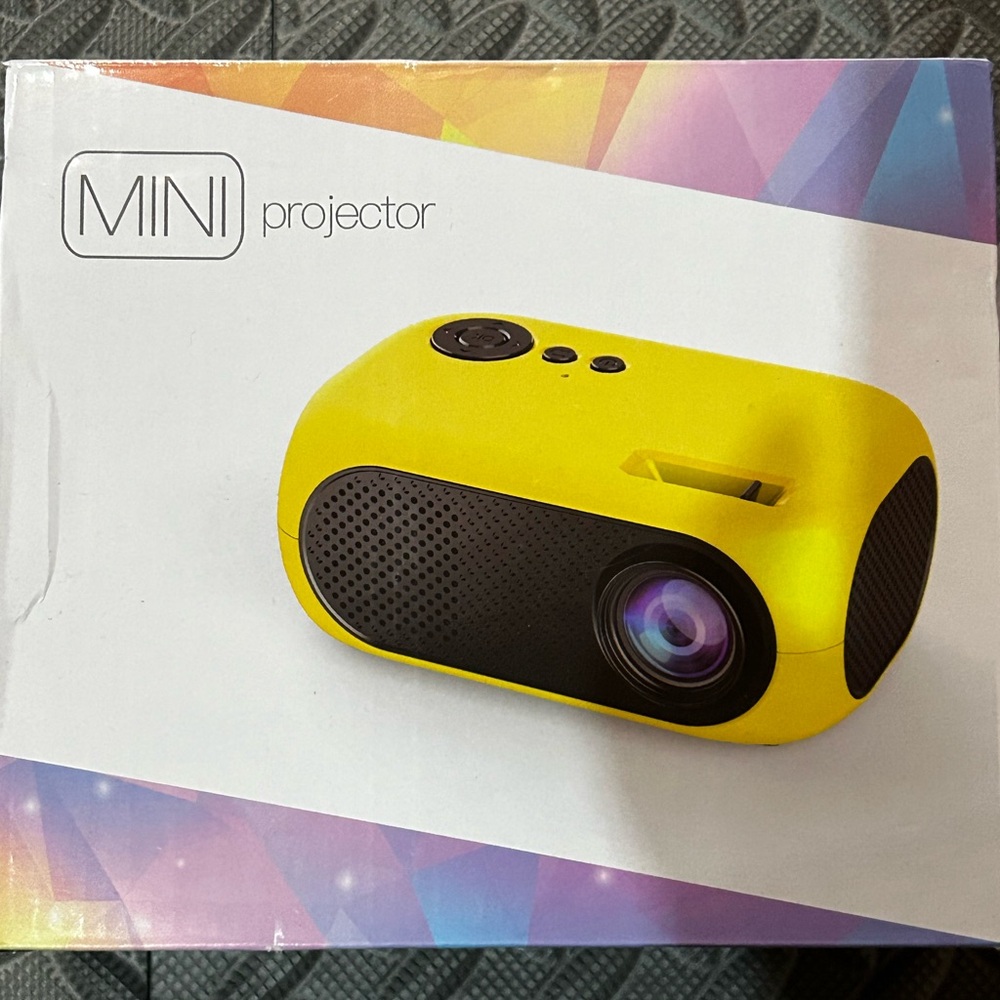 Mini Yellow Projector